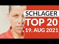 SCHLAGER CHARTS TOP 20 - Die aktuelle Wertung vom 19. August 2021