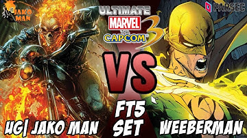 UMVC3 Parsec FT5 Set - UG| Jako Man VS Weeberman