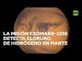 La misión ExoMars-2016 detecta cloruro de hidrógeno en la atmósfera de Marte