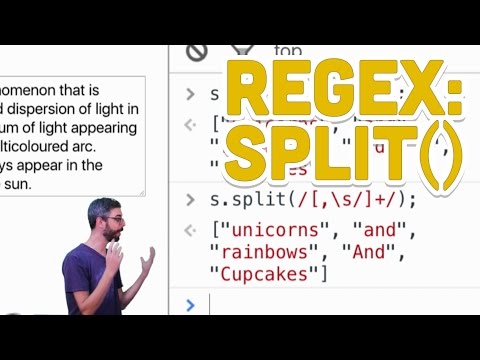 2.8: Regular Expressions: split() - Programming with Text - YouTube 2.8: Regular Expressions: Split() - Programming With Text - Youtube
