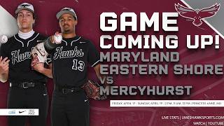 UMES Baseball vs Mercyhurst Game 1