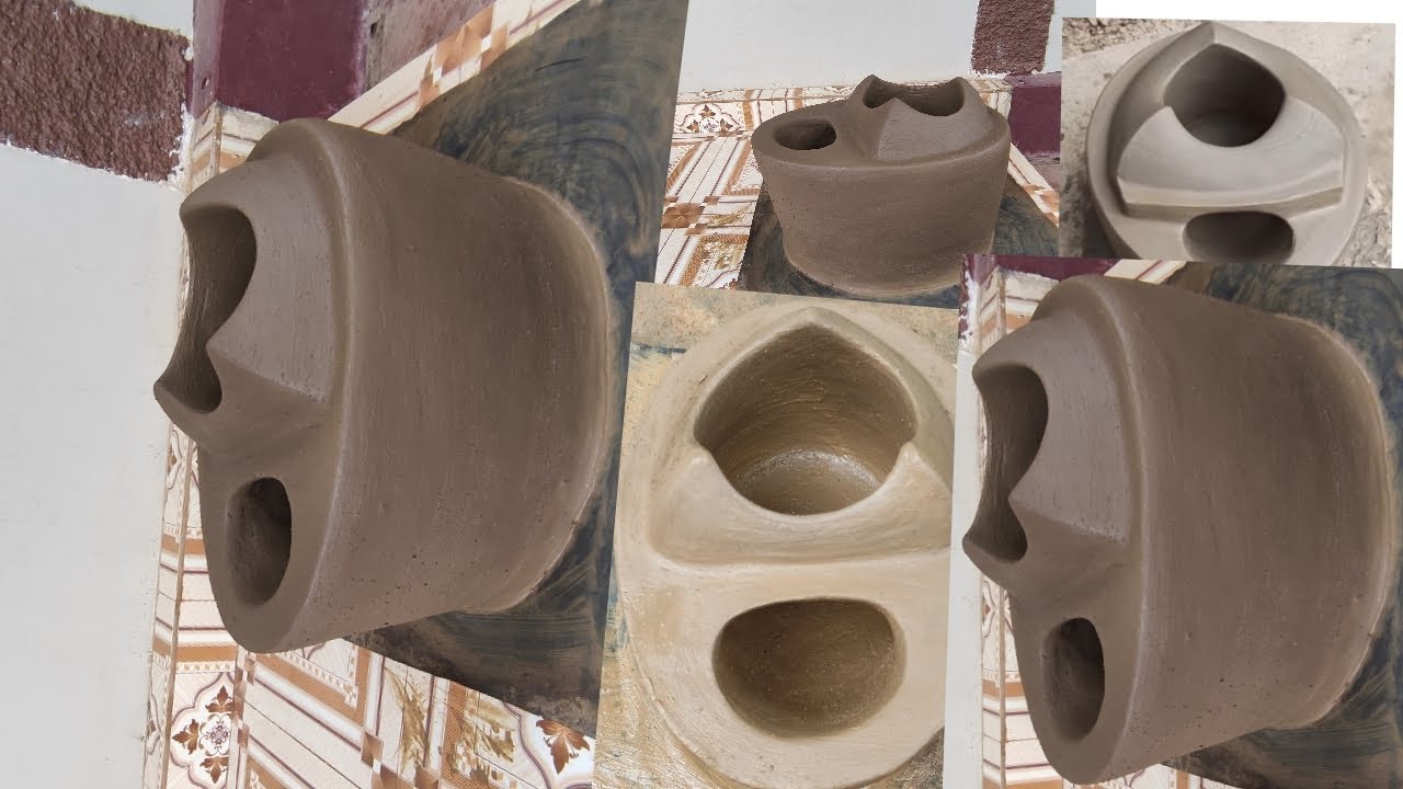 देखो कैसे चुलाबनाय मैं। সহজ পদ্ধতি তে মাটির চুলা তৈরি #cg Anjali vlog पाखांजु पारूल कोट।