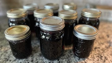 Making & Canning Grape Jelly | Water Bath Canning | 3 Ingredients