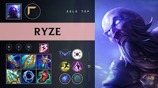 Ryze Top vs Yasuo - KR Diamond Patch 26.08