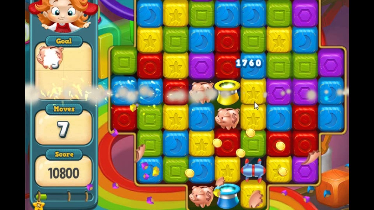 Toy Blast, level 141, no boosters 😈
