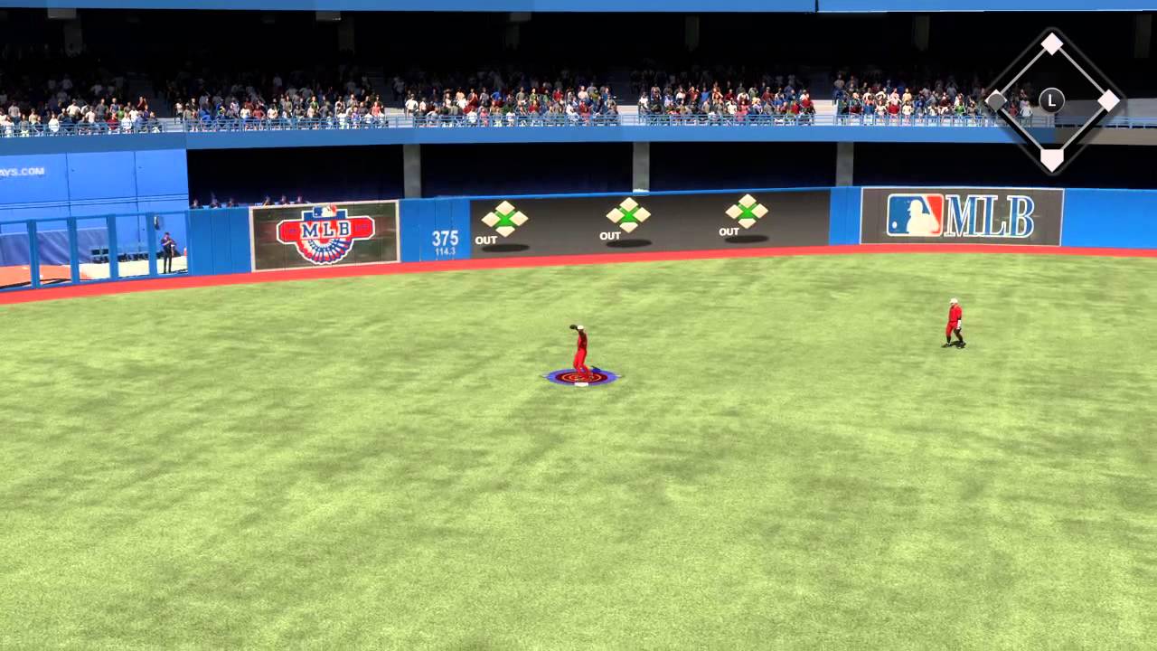 MLB 15 The Show epic out at home to keep the game tied