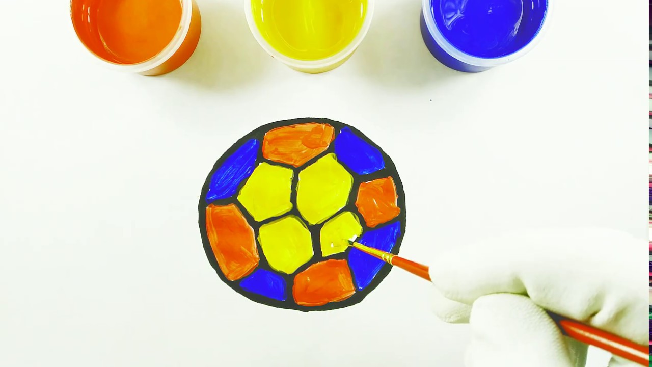 HOW TO DRAW A FOOTBOL BALL! CARTOON BALL! КАК РИСОВАТЬ ФУТБОЛЬНЫЙ МЯЧ! МУЛЬТИК ФУТБОЛЬНЫЙ МЯЧ