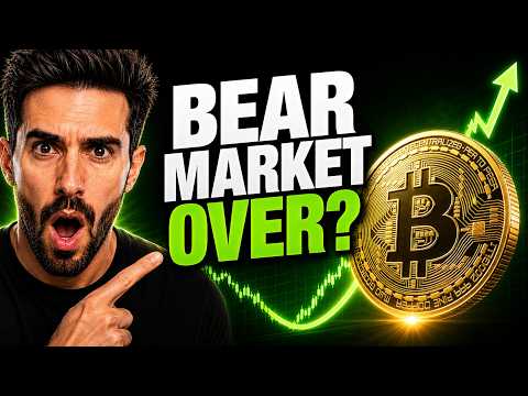 BITCOIN BOTTOM IS IN?! THE BEAR MARKET MAY BE OVER