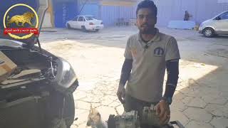 هيونداي سنتافي حل مشاكل التبريد Hyundai Santafe A/C Conditioning  repair