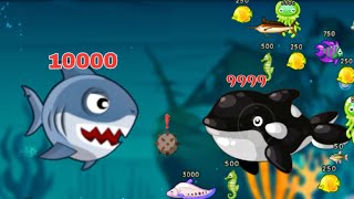 Fish Eat Getting Big || Game 10000 Score Completed. screenshot 3