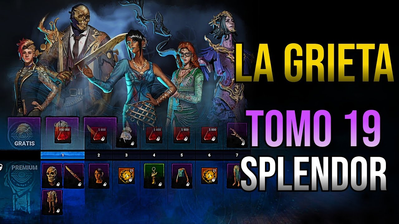 RECOMPENSAS DE LA GRIETA - TOMO 19 SPLENDOR | Dead By Daylight - YouTube