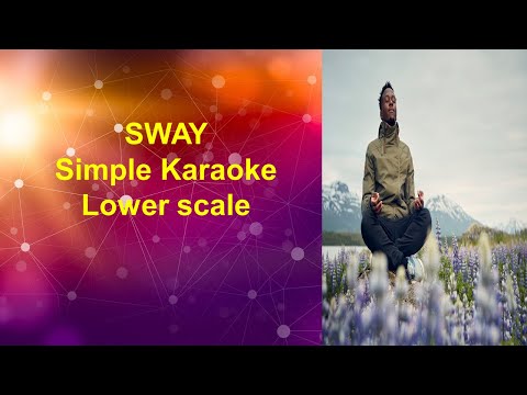 KARAOKE SWAY Dean Martin Lower Scale