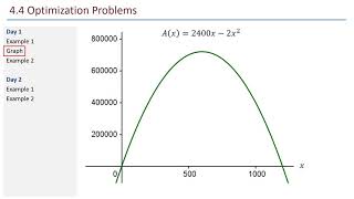 Math 211 - 4.4 Optimization (part 1 of 2) Math 211 4 4 Part 2 Of 2 Optimization