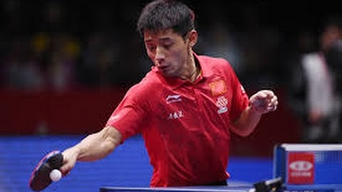 Zhang Jike - INSANE FOREHANDS!!!