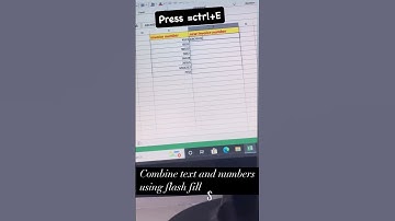 How to combine text and numbers in excel #microsoft #excel #computer #education #shorts#msexcel