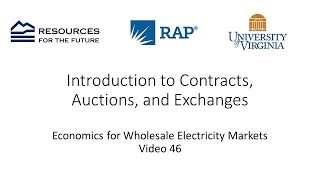 Economics #46: Introduction to Auctions, Contracts, and Exchanges