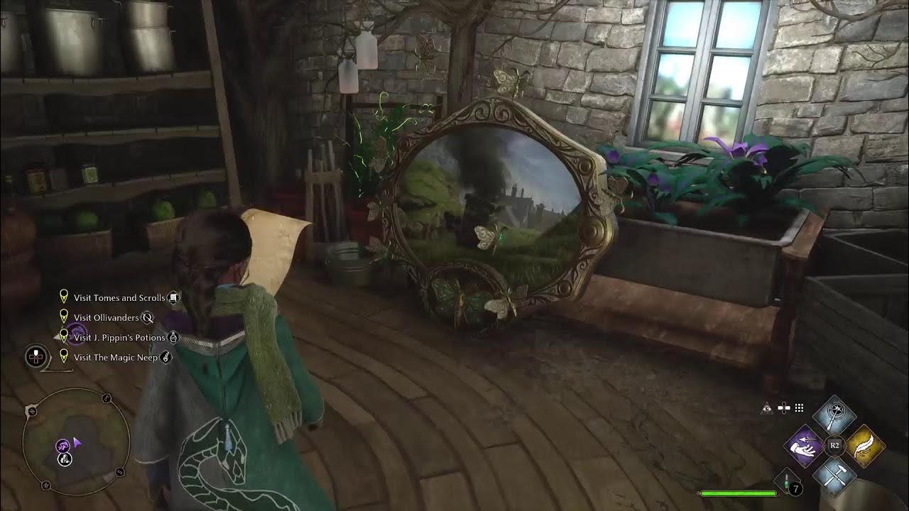 Hogwarts Legacy All Hogsmeade Moth Mirror Locations YouTube
