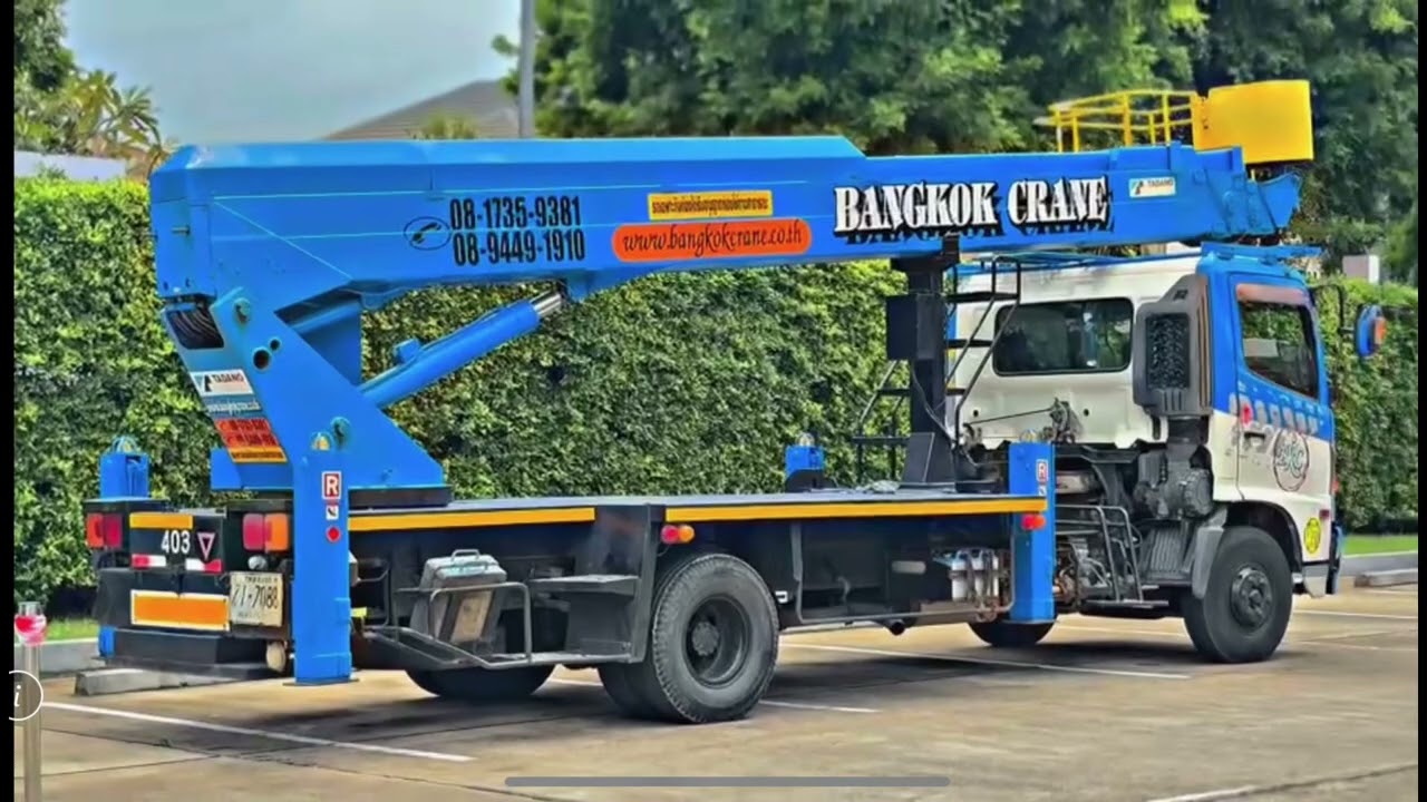 กรุงเทพเครนผู้เชี่ยวชาญบริการ เช่ารถเครน รถเฮี๊ยบ รถกระเช้า และรถเทรลเลอร์ ครบวงจร