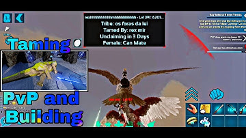 {Ark Mobile} New Fresh Start Pvxc || PvP and Building || Taming 260K Bronto || S3 EP3 || Dark