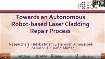 Towards an autonomous robot-based laser cladding repair process