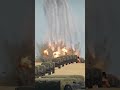 Sea Harrier Jet Rocket Salvo on Convoy