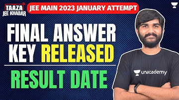JEE Main 2023🤯 Final Answer key Released🚨✅ | JEE Main 2023 Result Update #jeemain2023
