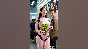 Fruity Milkshake Dispenser Robot #futuristic #robot #technology #humanoid #milkshake #café #Al