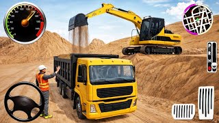 Railway Road Construction Simulator 3D - Highway Excavator Construction JCB - Android Gameplay screenshot 5