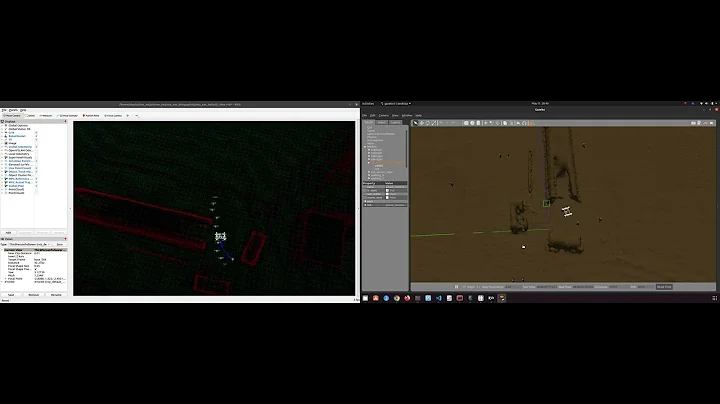 vox_nav, GPS poses navigation in unstructured outdoor terrain with Thorvald robot