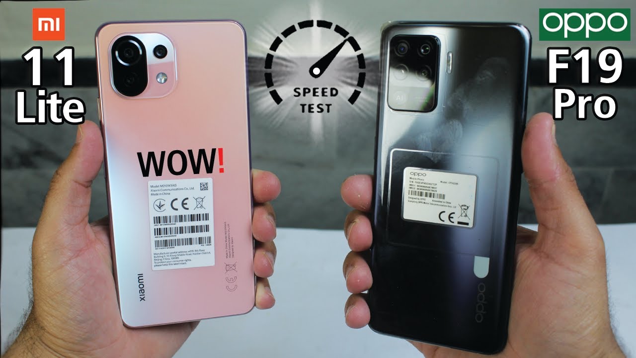 Xiaomi Mi 11 Lite vs Samsung Galaxy A51 - Speed Test! WOW😱 - YouTube
