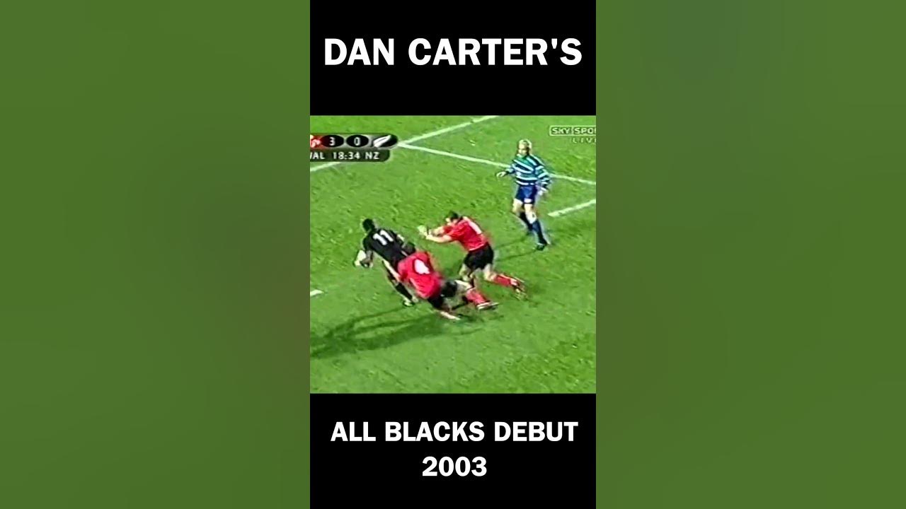 NZ All Black Perfect 10: Dan Carter. in 2023