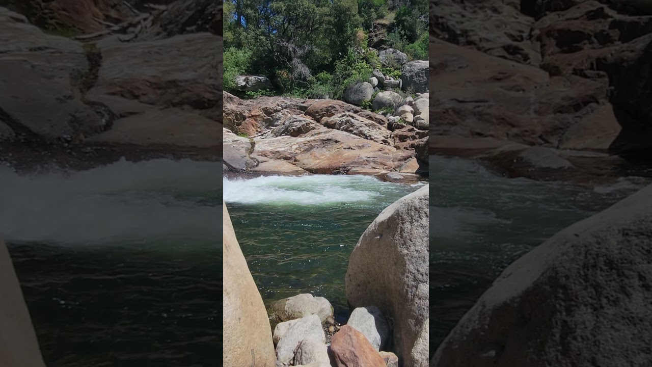 Sequoia National Park waterfall.