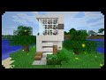 ✔ Minecraft: How to make a Small Modern House (5x5)