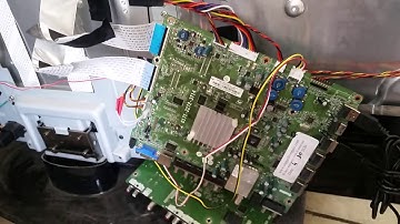 Functionality proof Vizio M550SV main board for P. Burleson