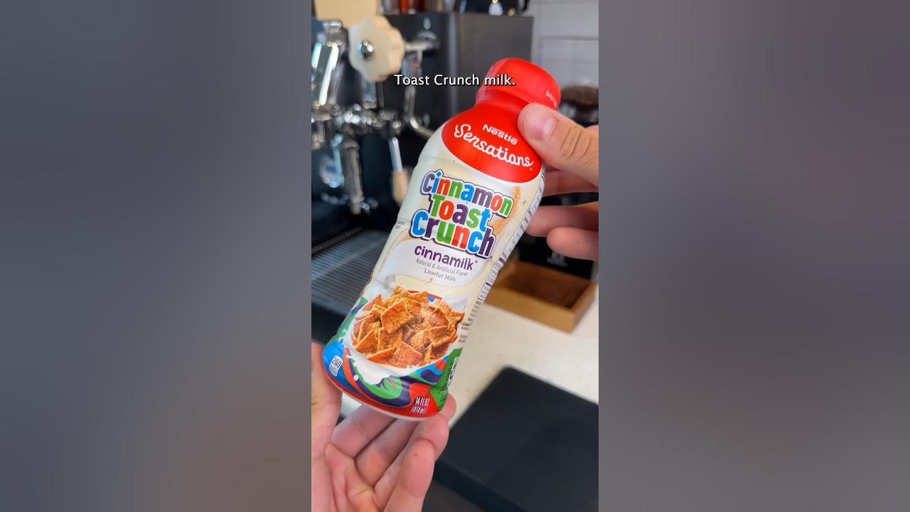 Cinnamon Toast Crunch Latte coffee YouTube