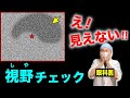 【10秒でできる】視野検査をして緑内障や黄斑変性、脳腫瘍などをセルフチェックしよう!