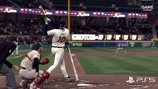 Chipper Jones Back in Truist Park! - MLB The Show 24 Gameplay 4K