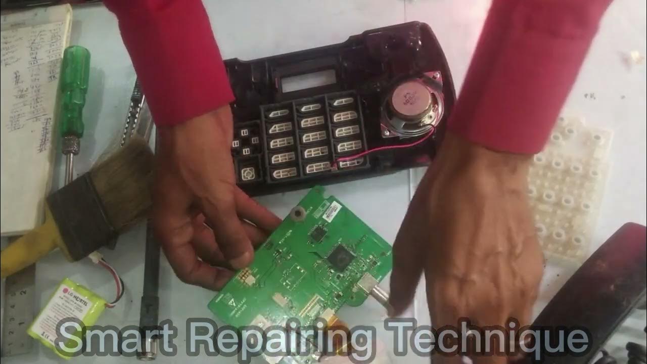 how to repair reliance dot phone landline phone repair how to repair land line phone YouTube