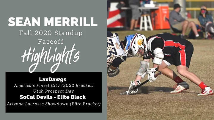 Sean Merrill Fall 2020 Standup Faceoff Highlights