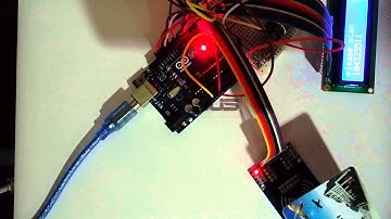 Arduino RFID RC522 and LCD 1602