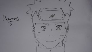 كيف ترسم ناروتوبسهولة  --How to draw Naruto screenshot 3