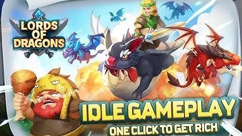 Lords of Dragons - Gameplay - PART 1 / Android / Role Playing / PVP /  Mobile game