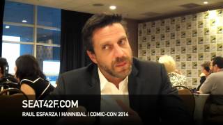 Raul Esparza HANNIBAL Interview Comic Con 2014