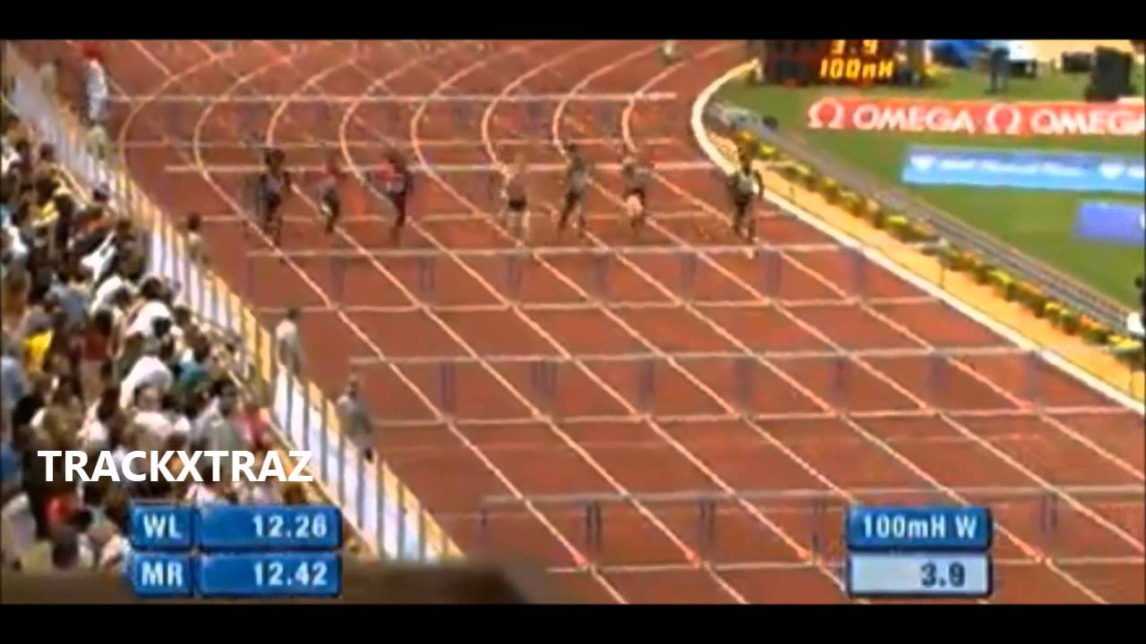 Queen Harrison Wins 100mH  - Herculis Diamond League 2013