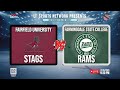 Aau division ii college hockey  fairfield stags vs farmingdale state college rams