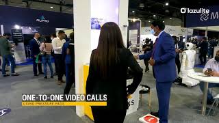 Touchless, Sensor-based Interactive Trade Show Booth | Live Assistance on Zoom using Floor Sensors