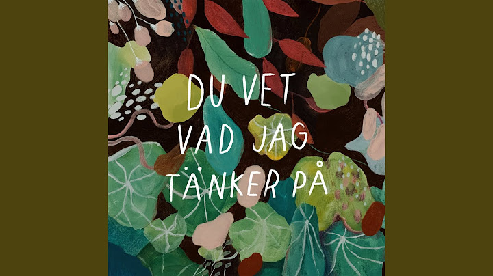 Du vet vad jag tänker på