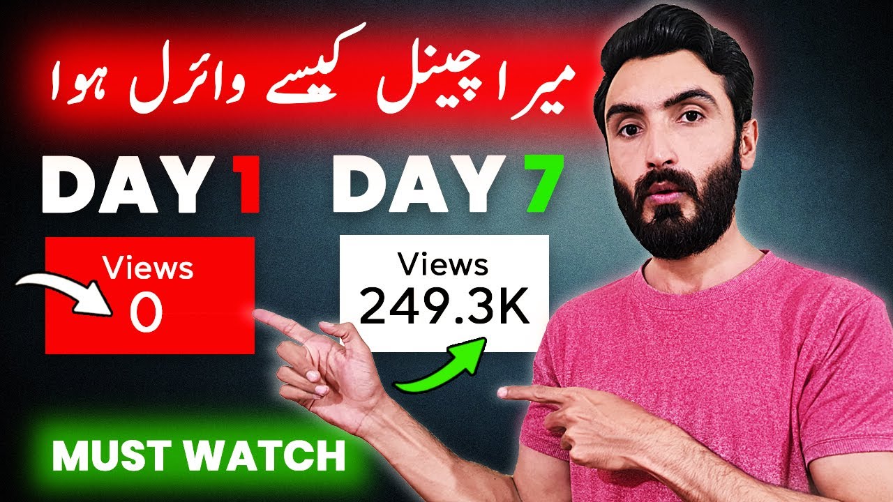How I Got 250K Views on My YouTube Channel in One Week - YouTube