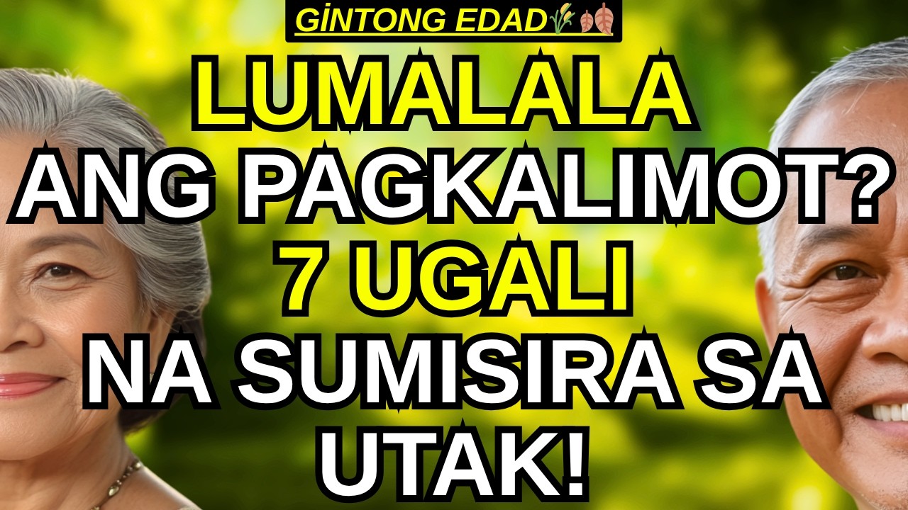 Mga Senior, Lumalala Ang Pagkalimot Mo? Itigil Agad Ang 7 Ugali Na ’To!