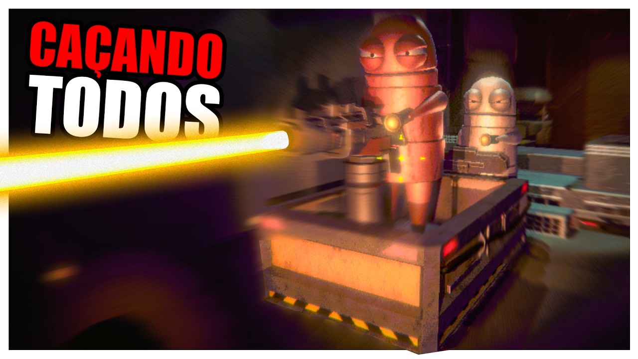 Caçando TODOS OS MONSTROS com o canhão no R.E.P.O  (R.E.P.O. Momentos Engraçados)